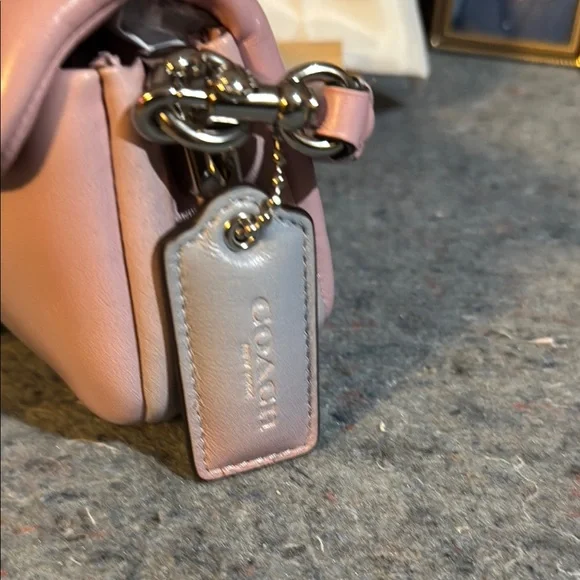 Coach Pink and Green Crossbody Bag with Ombré Design - Picture 4 of 4